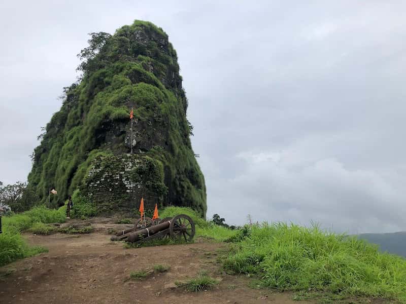 Scenic views of Raigad, Maharashtra, showing historical forts and natural landscapes